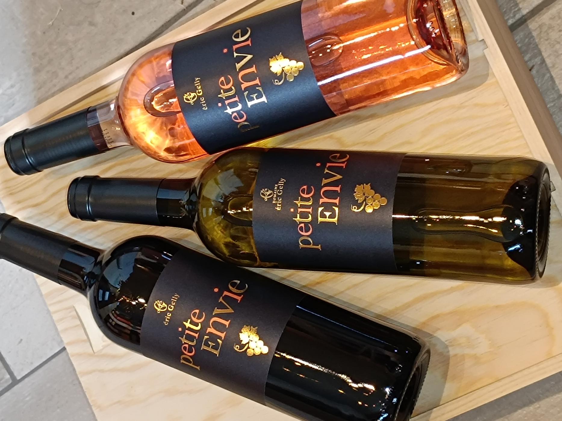Vins Petite Envie du Domaine �ric Gelly, rouge, blanc et ros�, caviste � Valognes